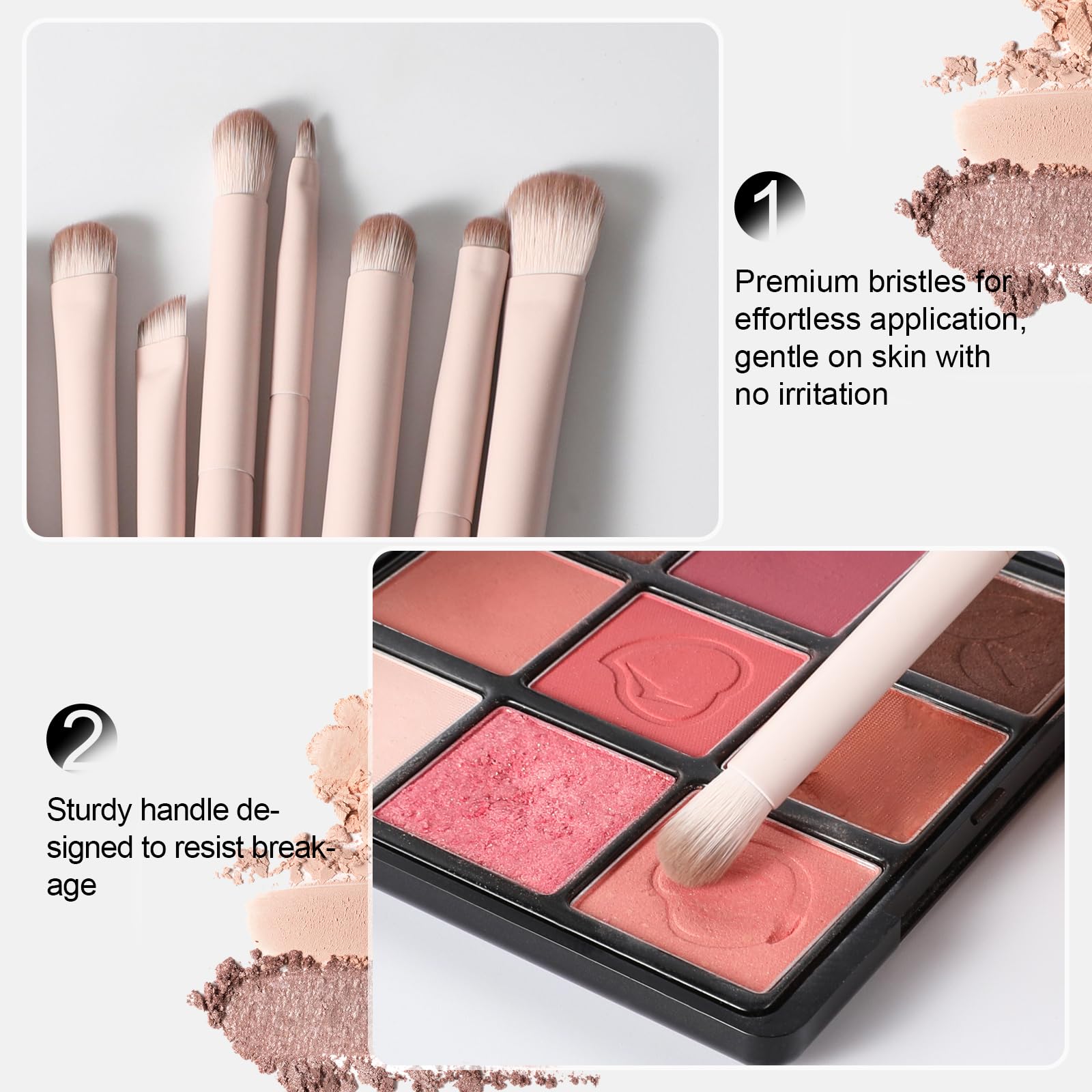 ACMEBEAUTY blending brush for seamless transitions.
