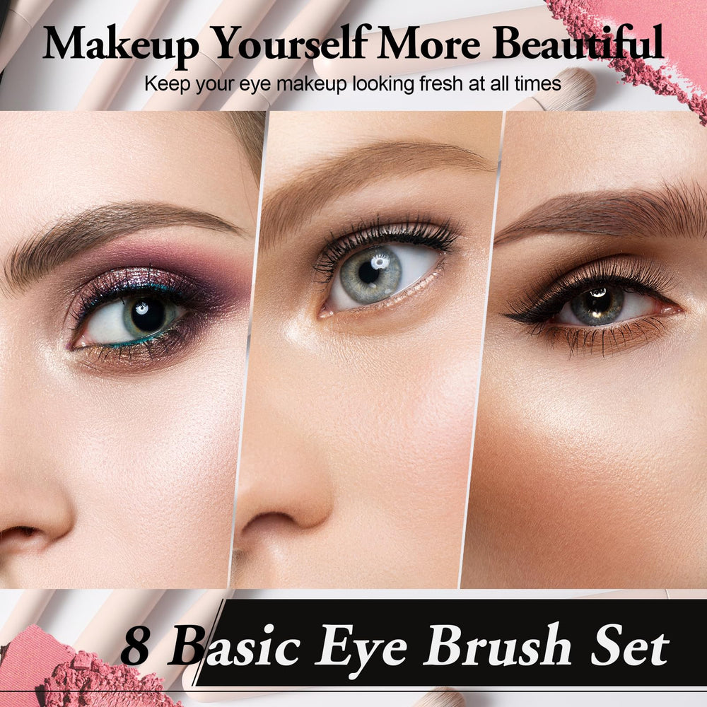 ACMEBEAUTY eyeliner brush for clean lines.