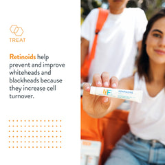 AcneFree Adapalene Gel 0.1% ayuda a limpiar poros y puntos negros