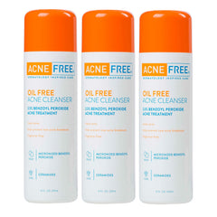 AcneFree limpiador sin aceite en botella para purificar poros y combatir imperfecciones
