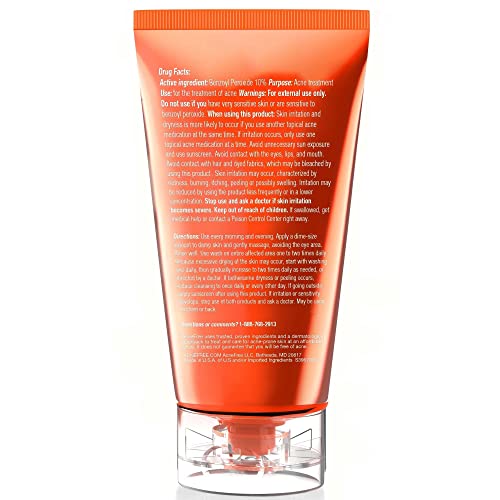 AcneFree wash foamy lather showcases thorough pore cleansing and oil control.