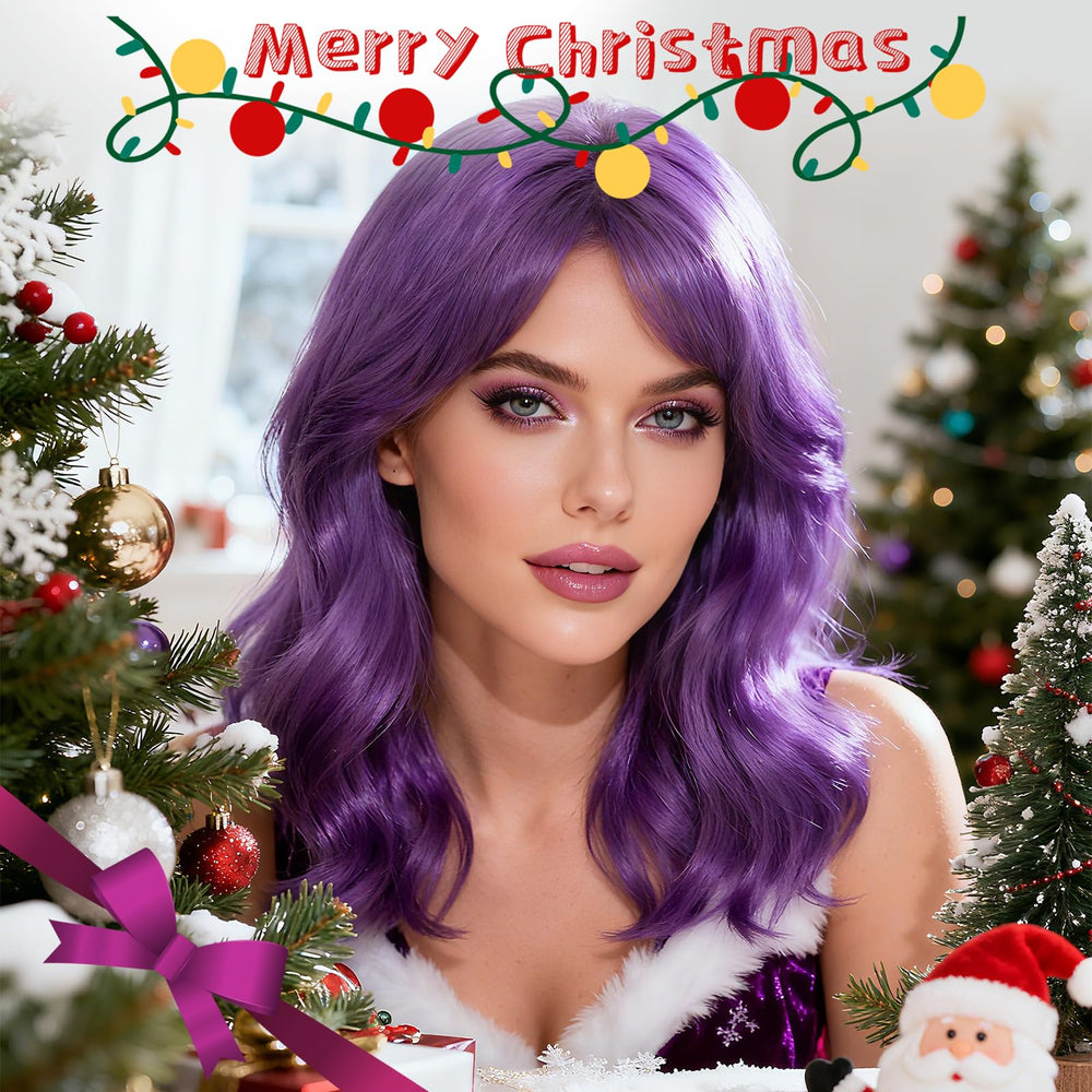 Acomler Purple Hair Spray being sprayed for even coverage
