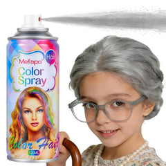 Acomler Silver Grey hair spray bottle ready for quick color change