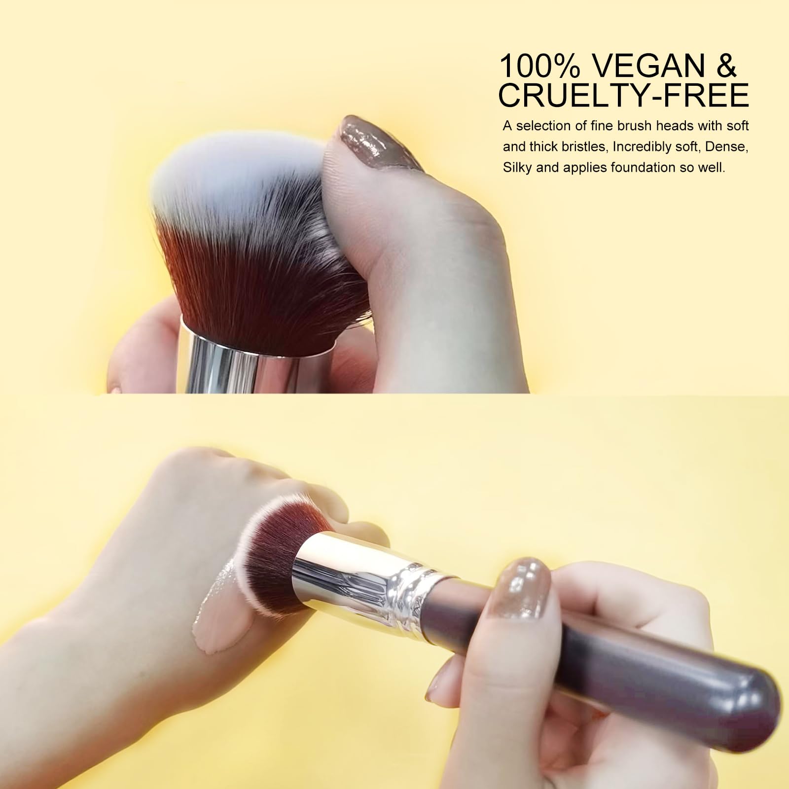 ACOSBRUOP black handle design provides comfortable grip
