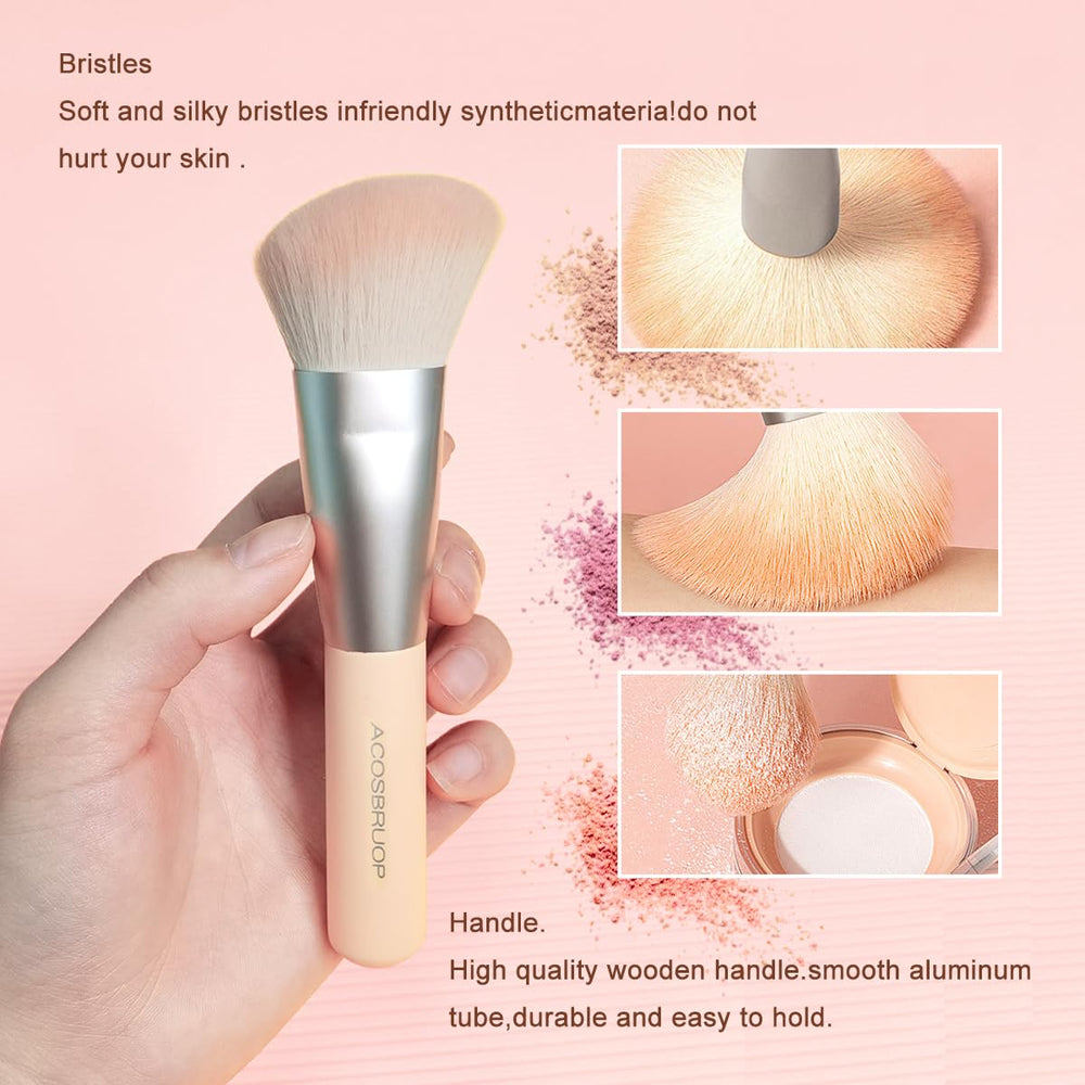 ACOSBRUOP eye-shadow brushes shown for precise crease and lid application.