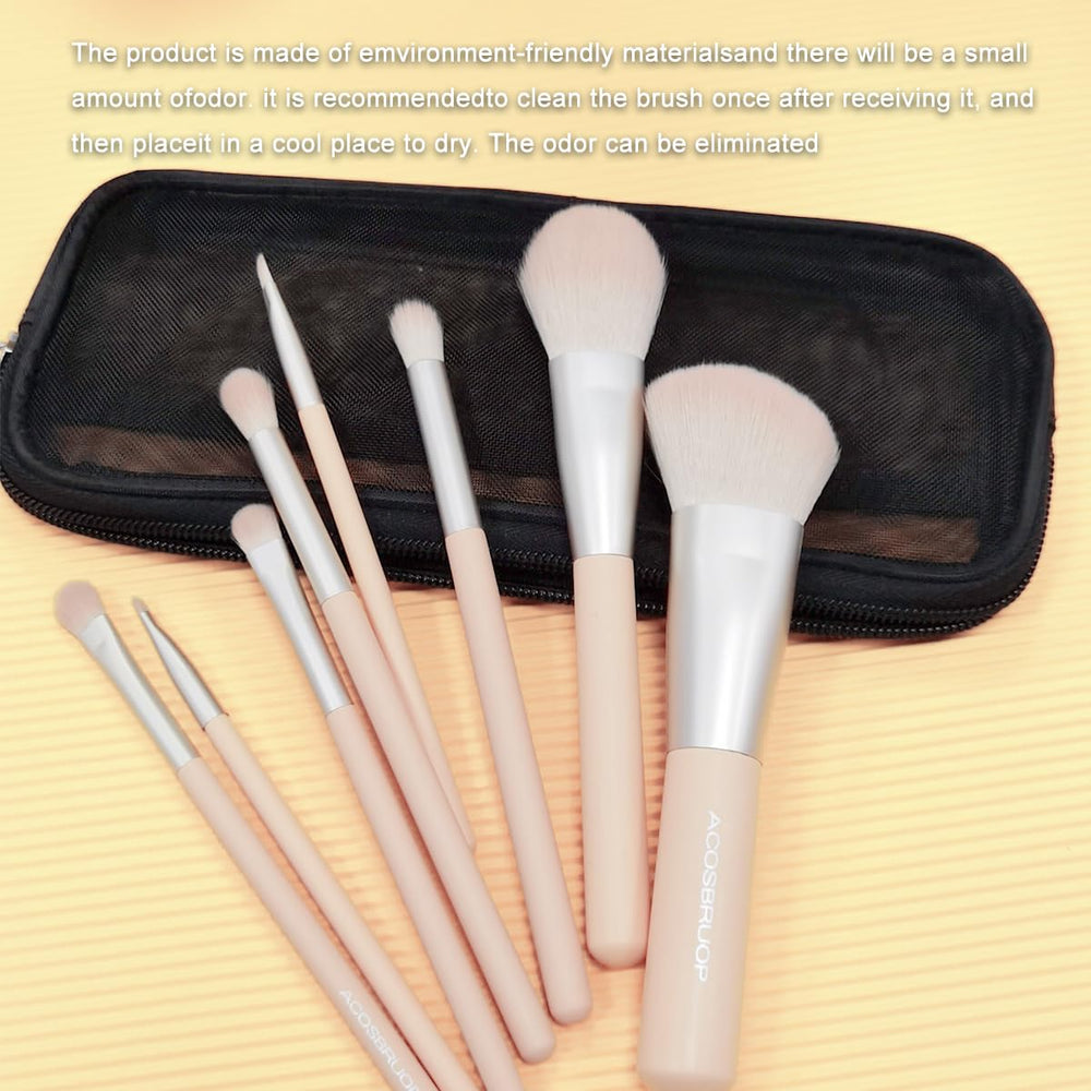 ACOSBRUOP powder and blush brushes ready for soft, buildable color.
