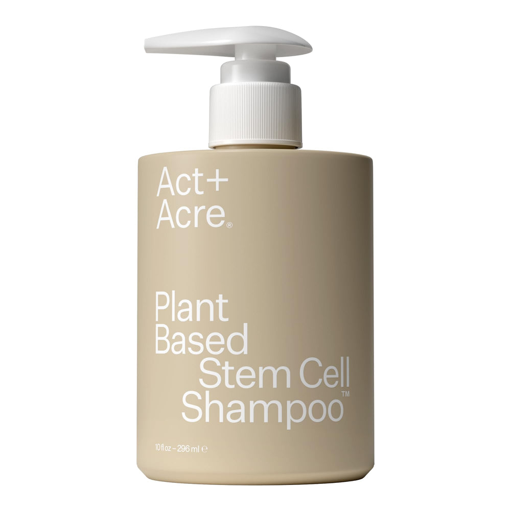 ACT+ ACRE Stem Cell Shampoo bottle front showing clean, lightweight daily-use design.