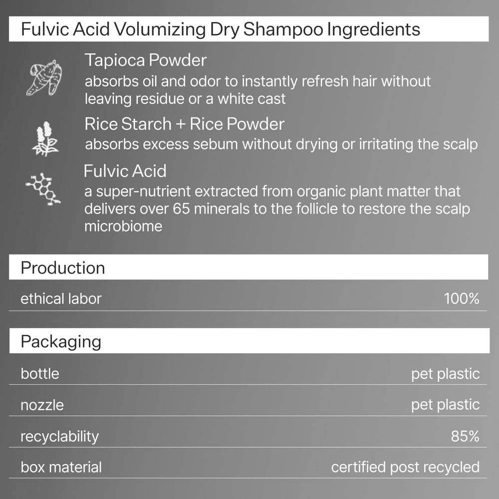 ACT+ ACRE unscented formula suitable for all hair types