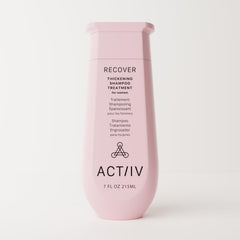 ACTIIV Recover thickening shampoo lather demonstrates luxurious cleansing for hair.