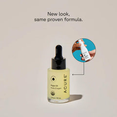 Acure Aceite de Argán: suero facial para rostro radiante y suave.