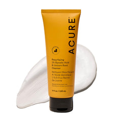 Acure botella de ácido glicólico al 1% para exfoliar suavemente