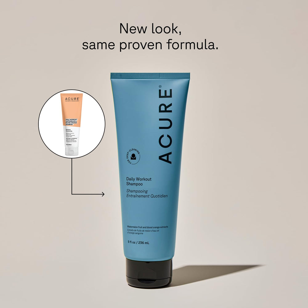 Acure Champú Diario de Entrenamiento Sandía - espuma: limpieza suave para cabello ligero