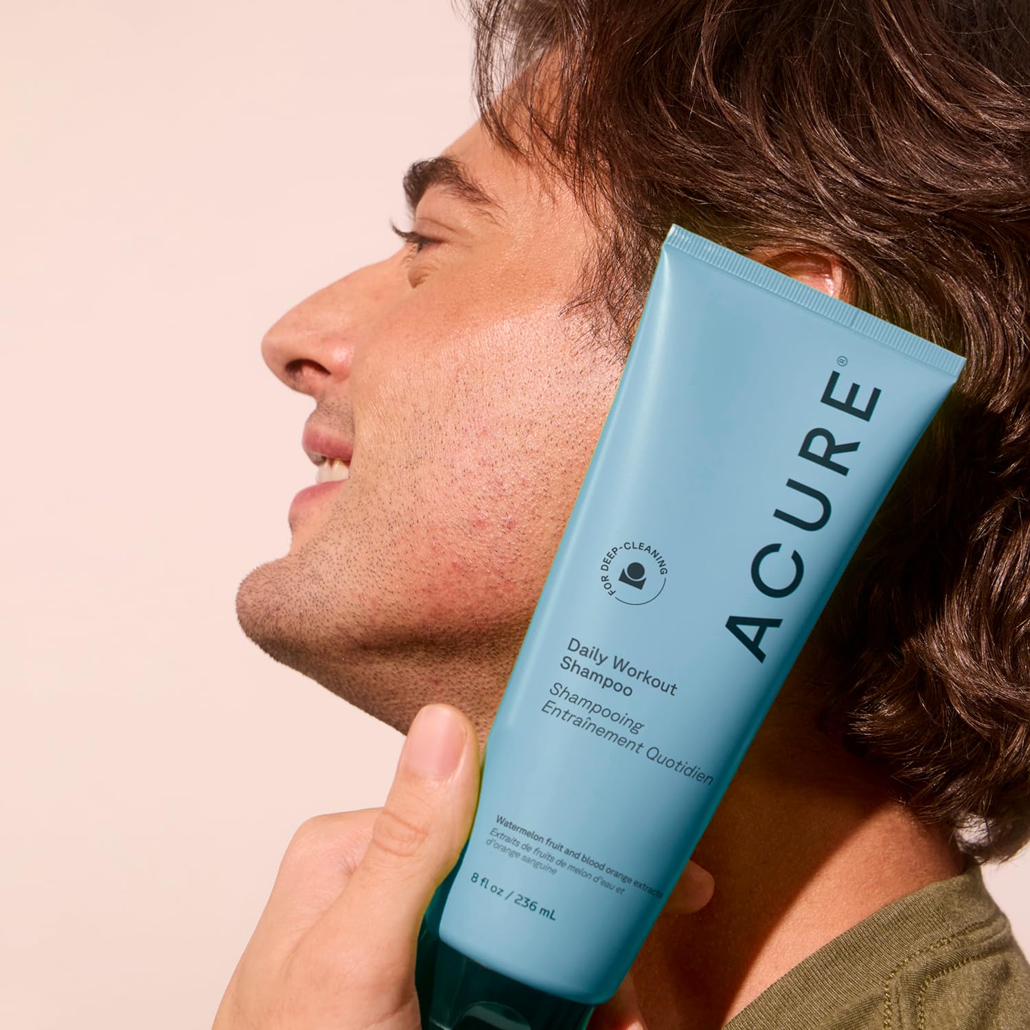 Acure Champú Diario de Entrenamiento Sandía - extracto-sandía: hidrata y suaviza el cabello