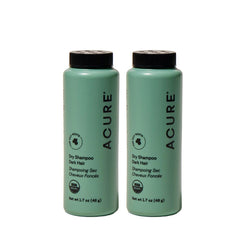 Acure Dry Shampoo cabellos castaños: realza tonos oscuros y aporta brillo ligero.