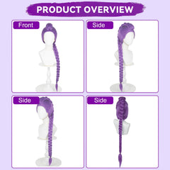 AD ADASTONE vibrant purple shade highlights cosplay or fantasy looks with quick style.