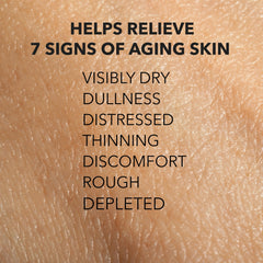 Fragrance-free icon on bottle indicates sensitive-skin care