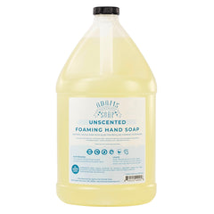 Adams Handmade Soap thin castile foaming hand soap refill bottle pour for easy hand washing