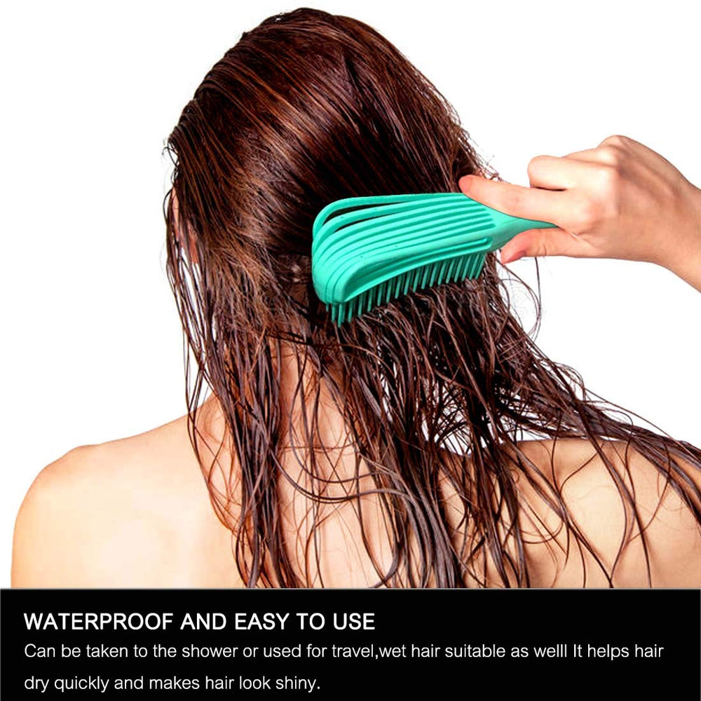 A.DASHER detangler brush suitable for kids and adults.