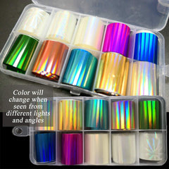 AddFavor foil designs collection with 30 options for versatile manicures.