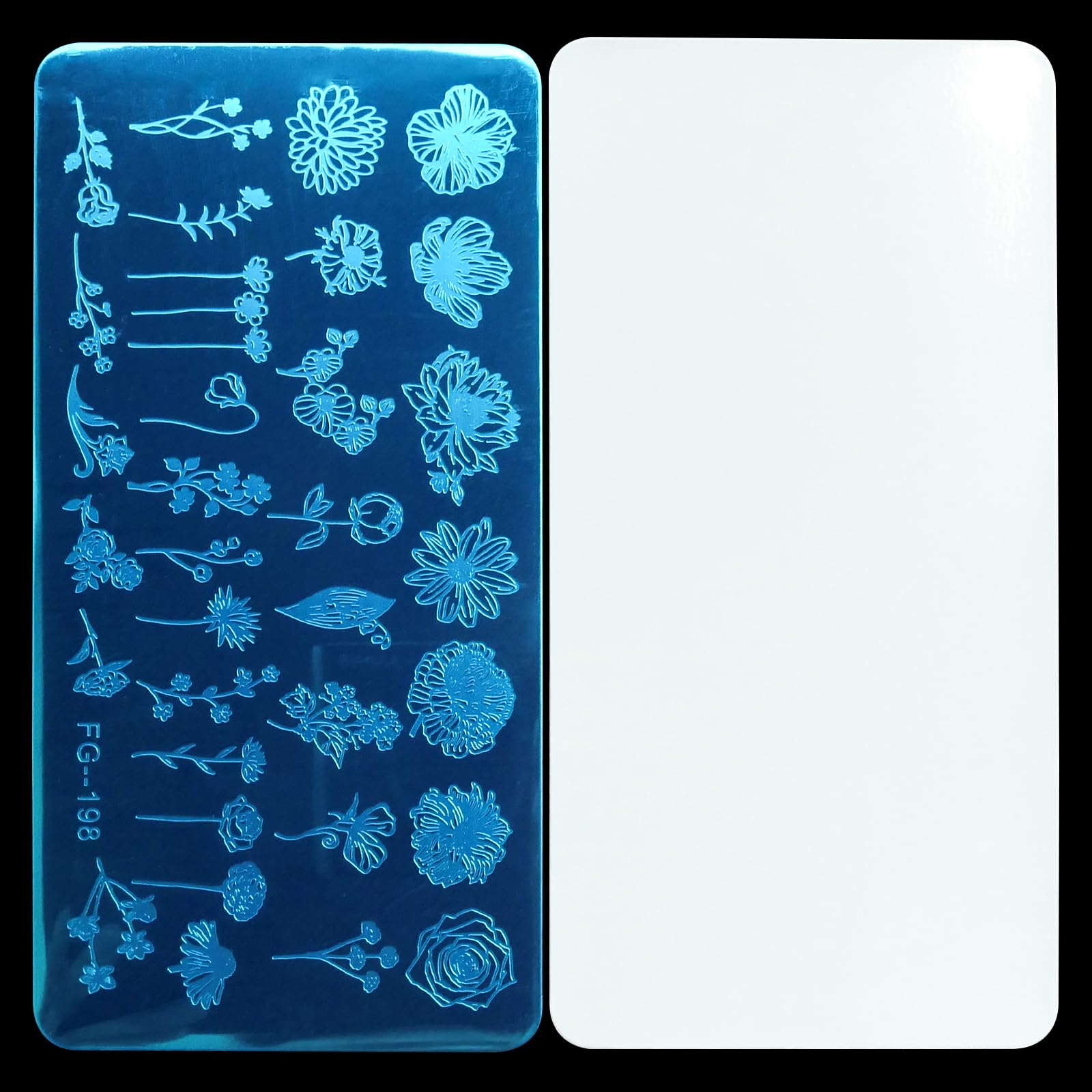 AddFavor nail stamping plate detailed design expands creative nail options.