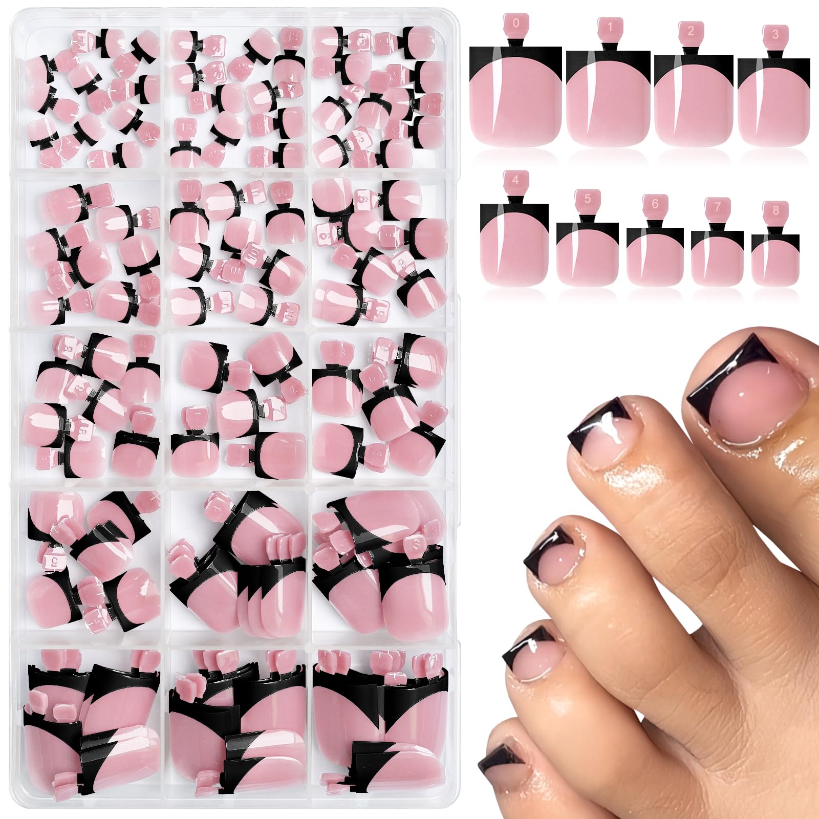 AddFavor uñas francesas: acabado brillante para aspecto profesional en casa