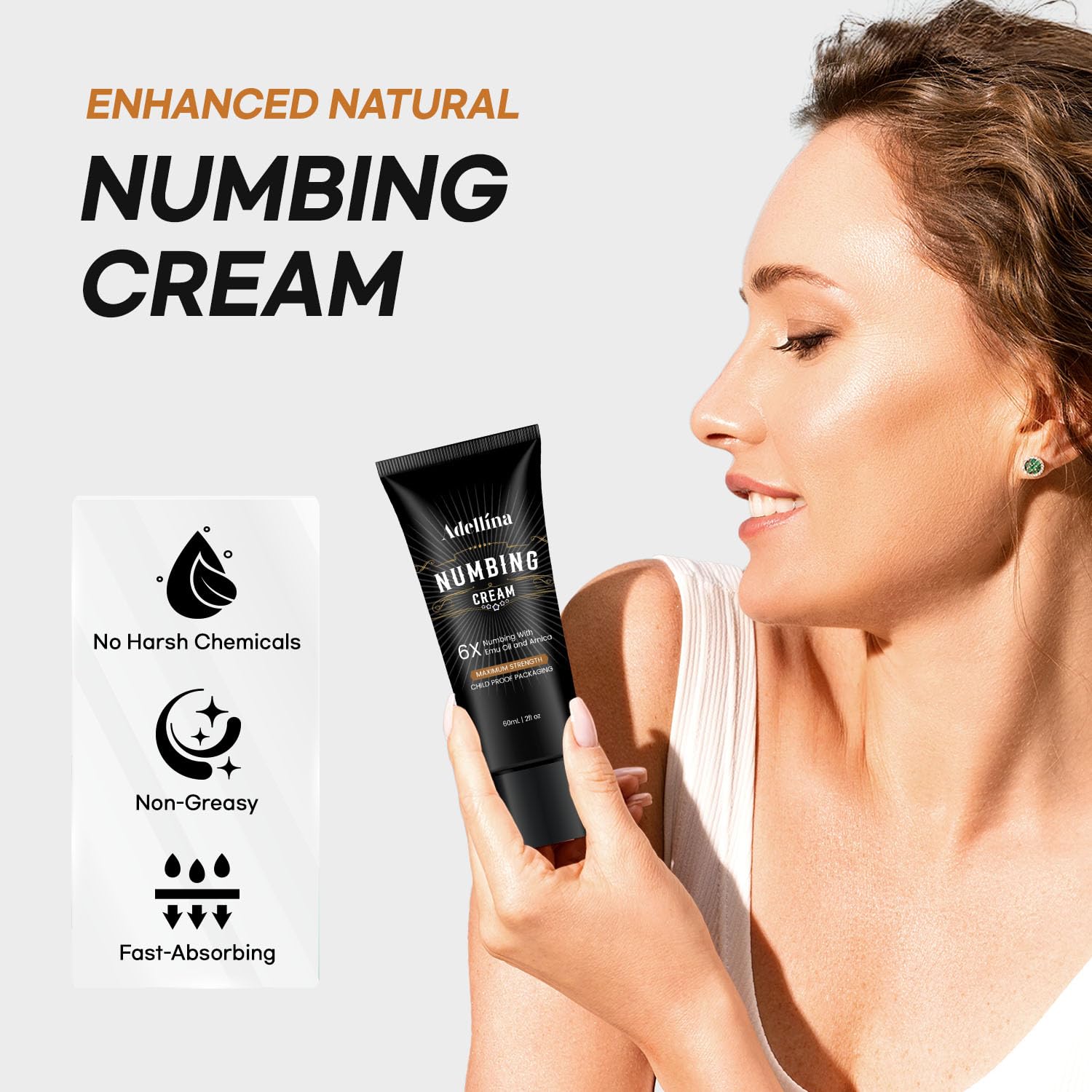 Producto GMP de Adellina; certificado, confiable para el cuidado de la piel.