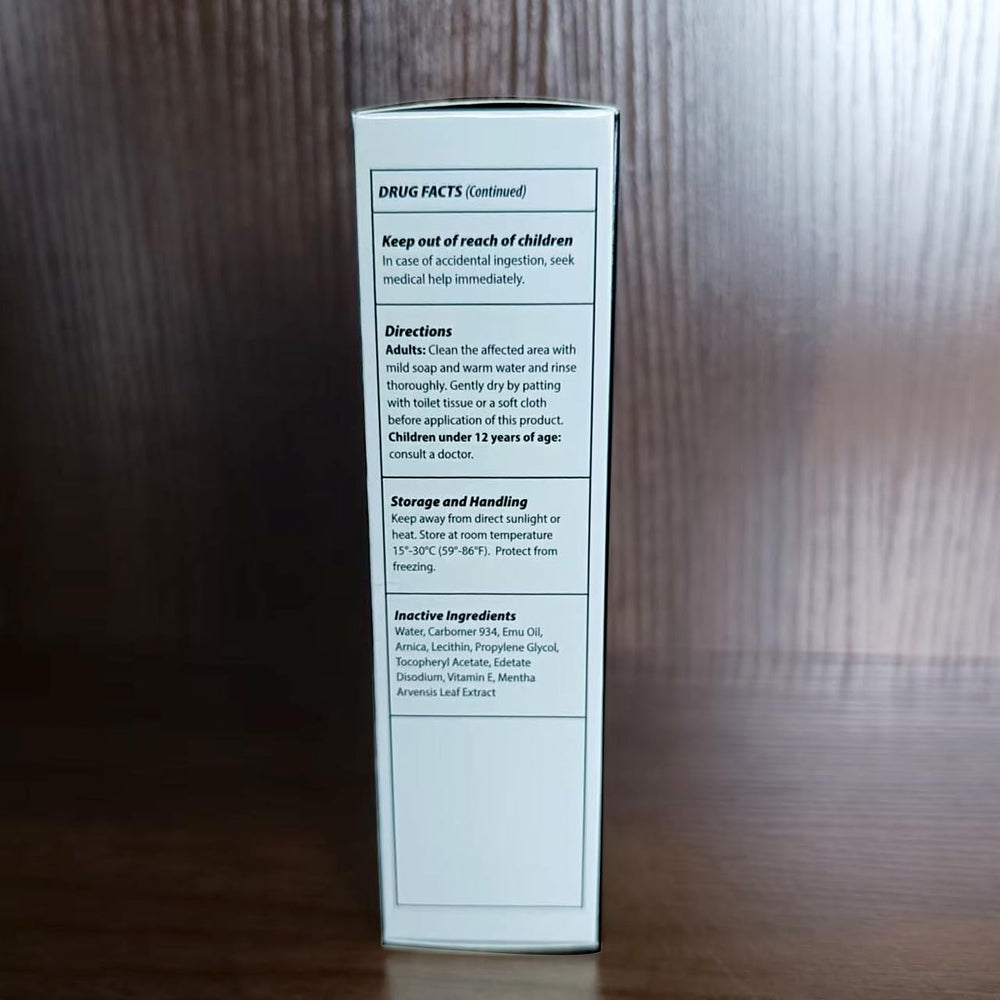 Textura ligera de Adellina; aplicar sin irritación ni grasa.