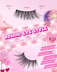Adious Corner Lashes 3-4 provide subtle cat-eye definition for daily wear