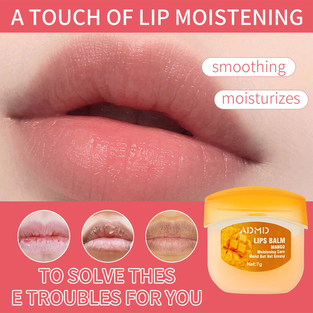 ADMD portable 7g lip balms easy to carry in pockets or purses
