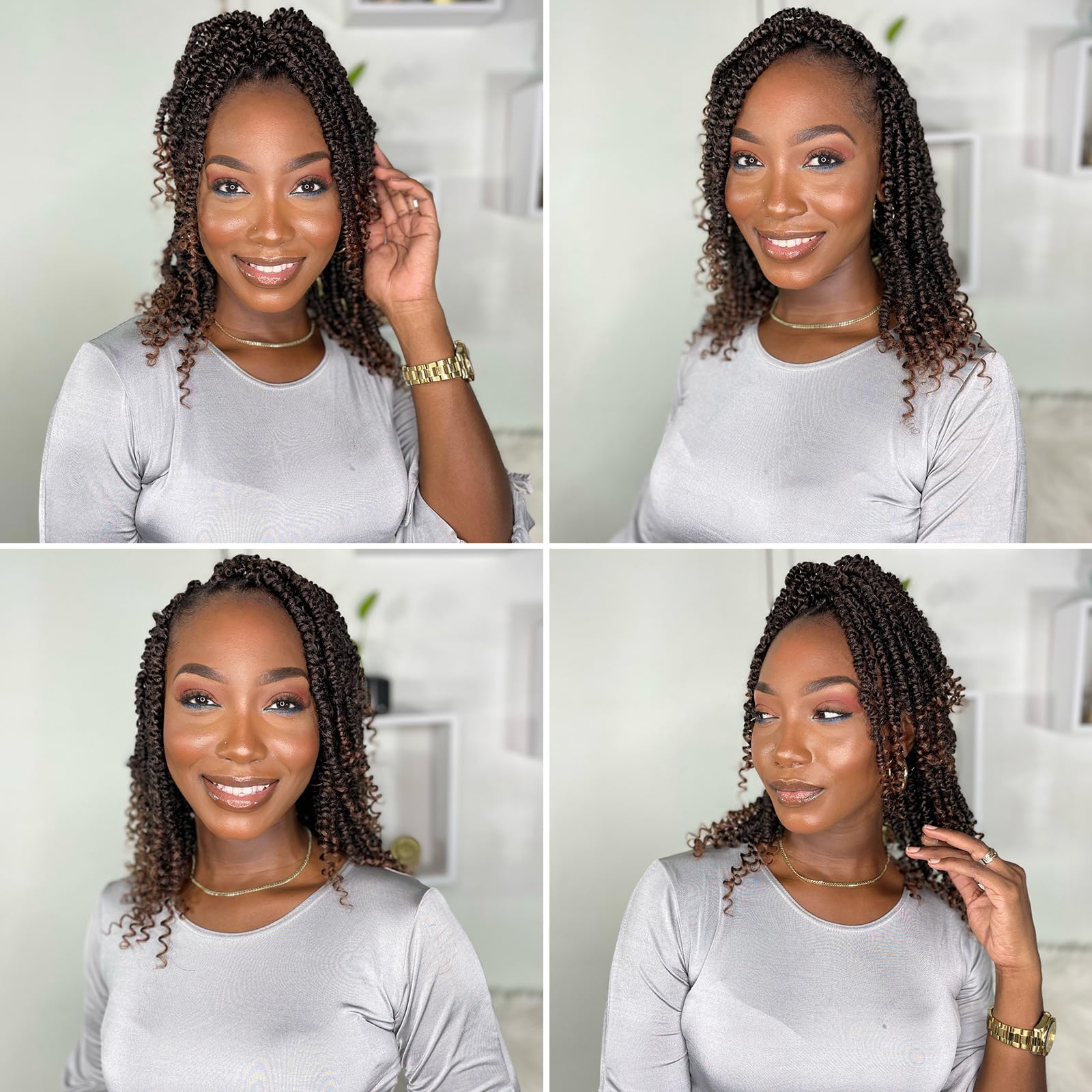 Admutty passion twist ideal for parties or daily wear.