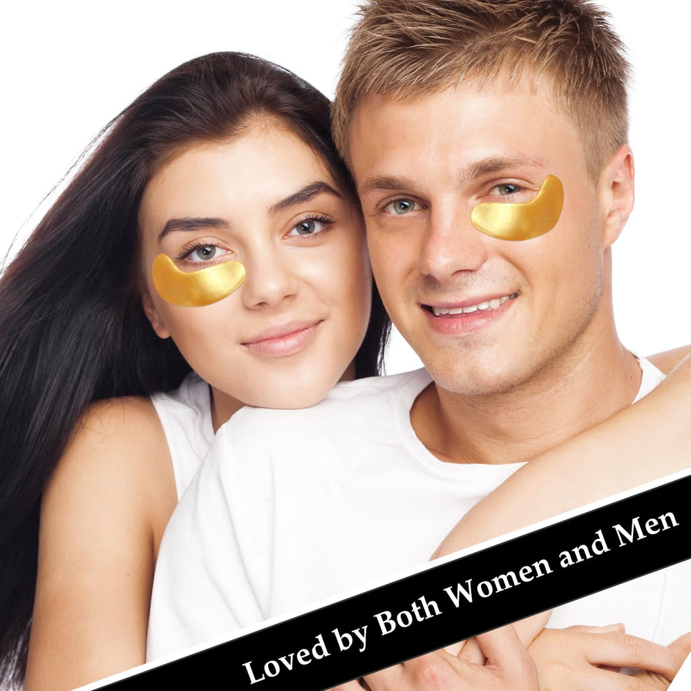 Adofect hydrogel essence eye patches cooling and hydrating the eye area.