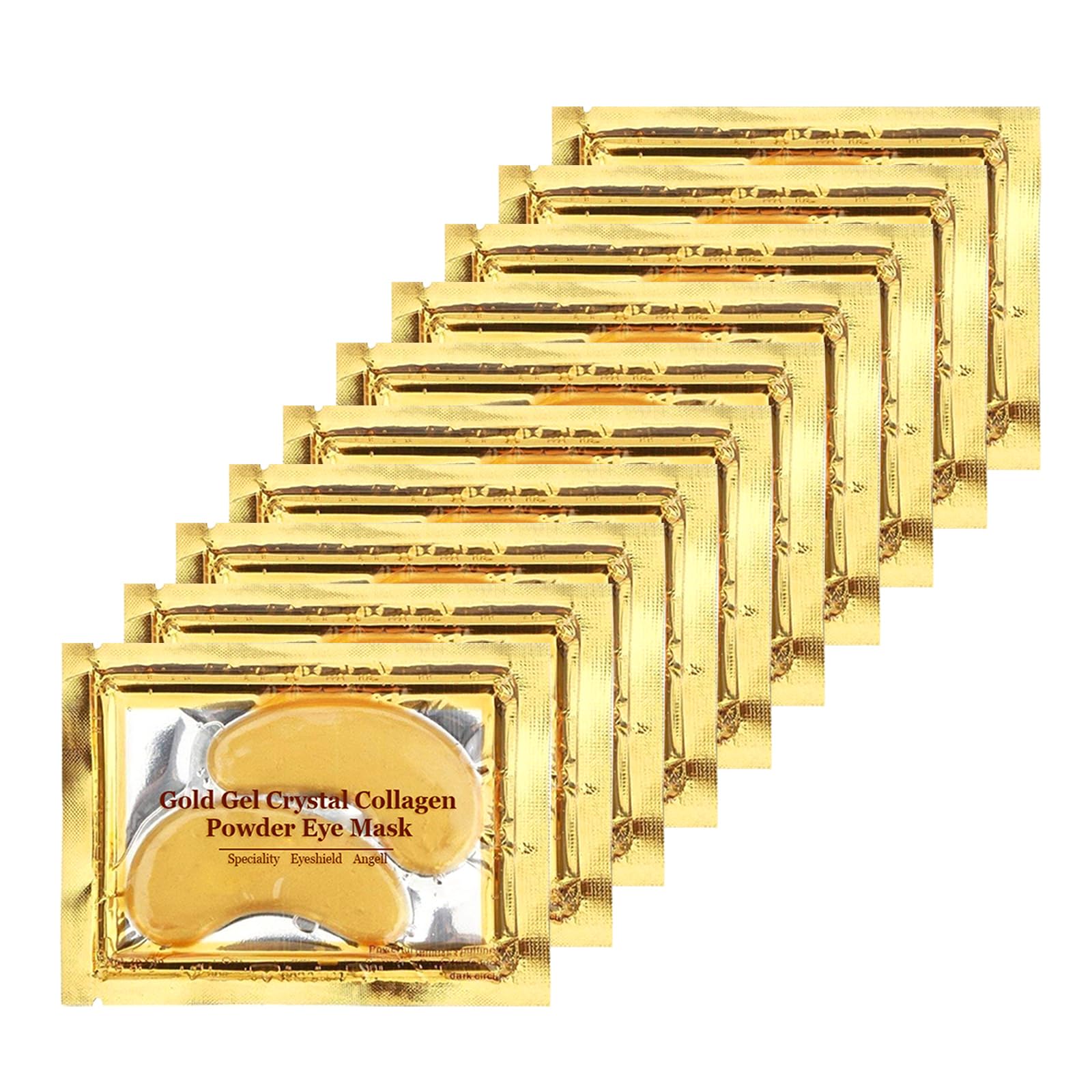 Adofect 24K gold under-eye patch hydrates and brightens tired eyes