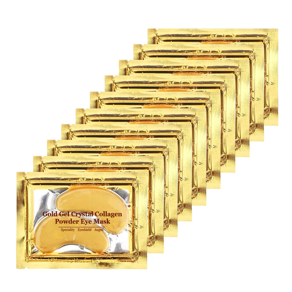 Adofect 24K gold under-eye patch hydrates and brightens tired eyes