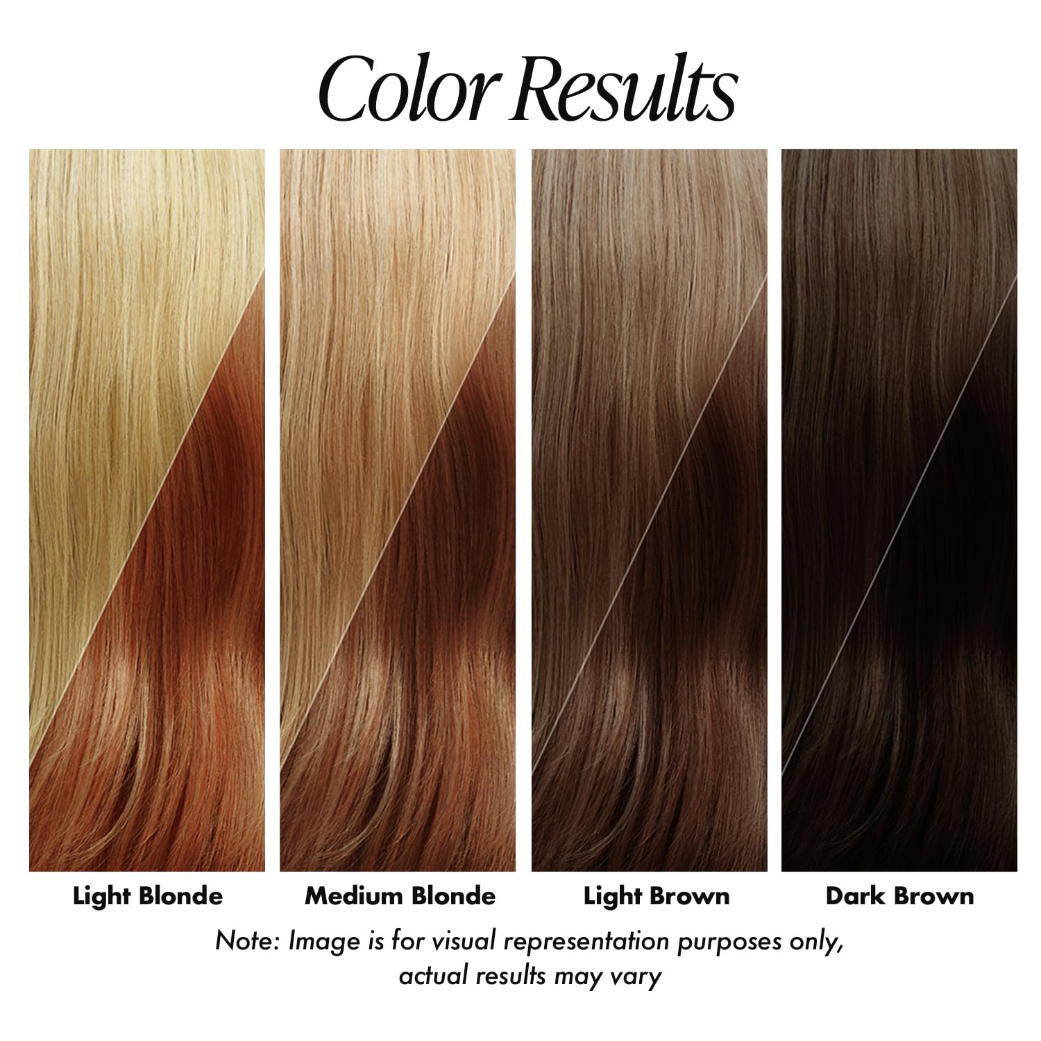 Swatches of Adore 052 French Cognac reveal warm brown tones for matching.