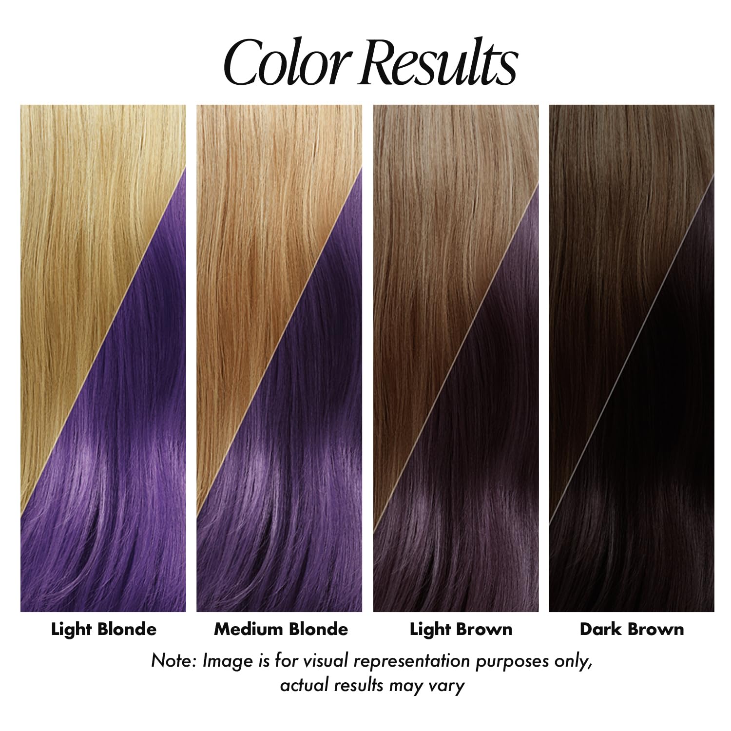 Applying Adore African Violet dye to hair for smooth, even color finish.