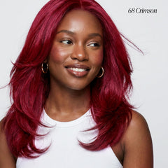 Adore Crimson color-result demonstrates salon-like finish after use.