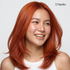 Adore Paprika color swatch displaying warm paprika brown for precise shade selection.