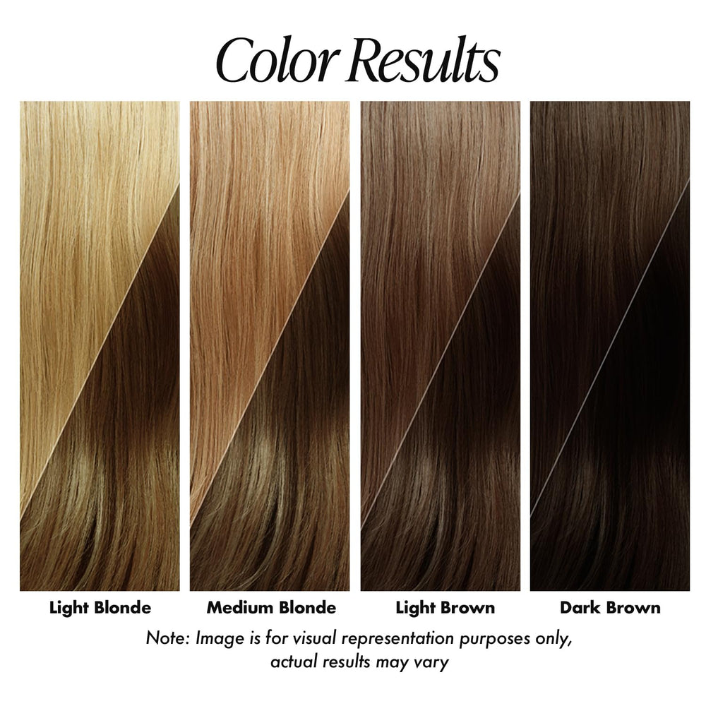 Adore 048 Honey Brown application steps preview for easy at-home use