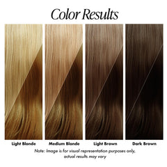 Adore Spiced Amber application on hair demonstrates even coverage