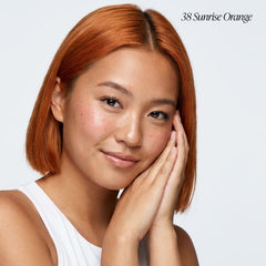 Adore Sunrise Orange swatches show rich pigment for bold, fade-resistant results