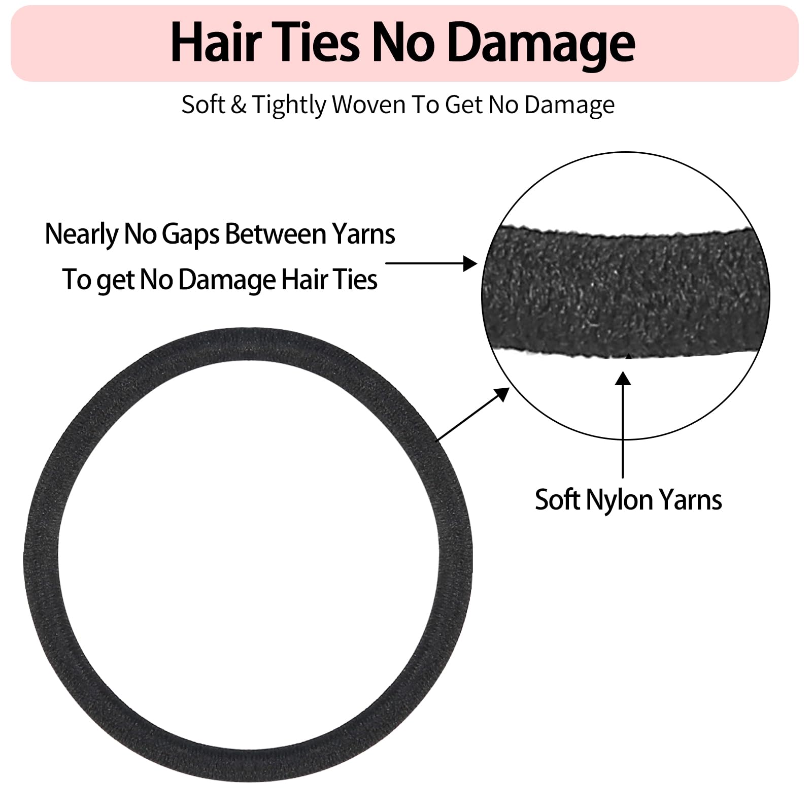 Ideal for thick hair bulk storage and quick ponytails in daily routines.