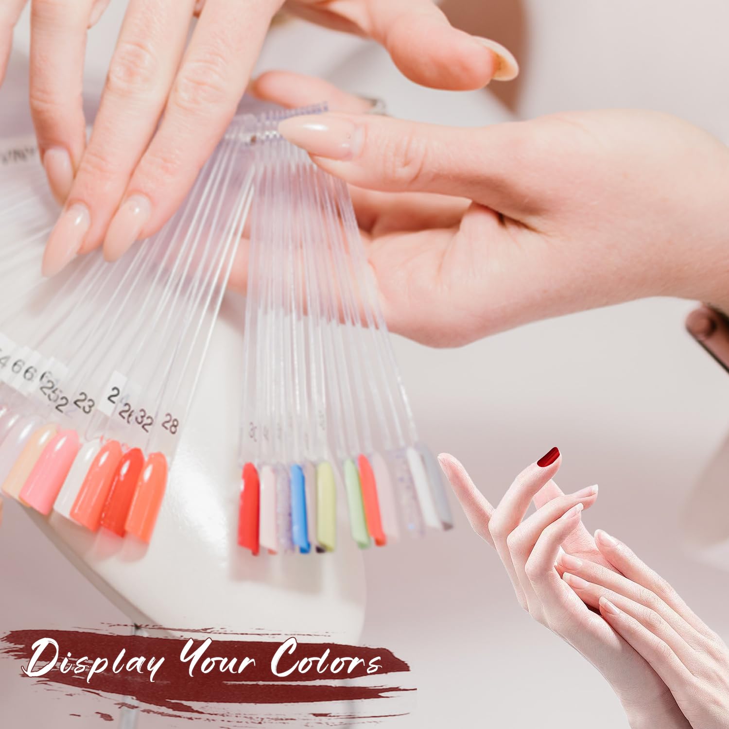 ADULLPONY ideal for beginners and pros to test designs and practice nail art.