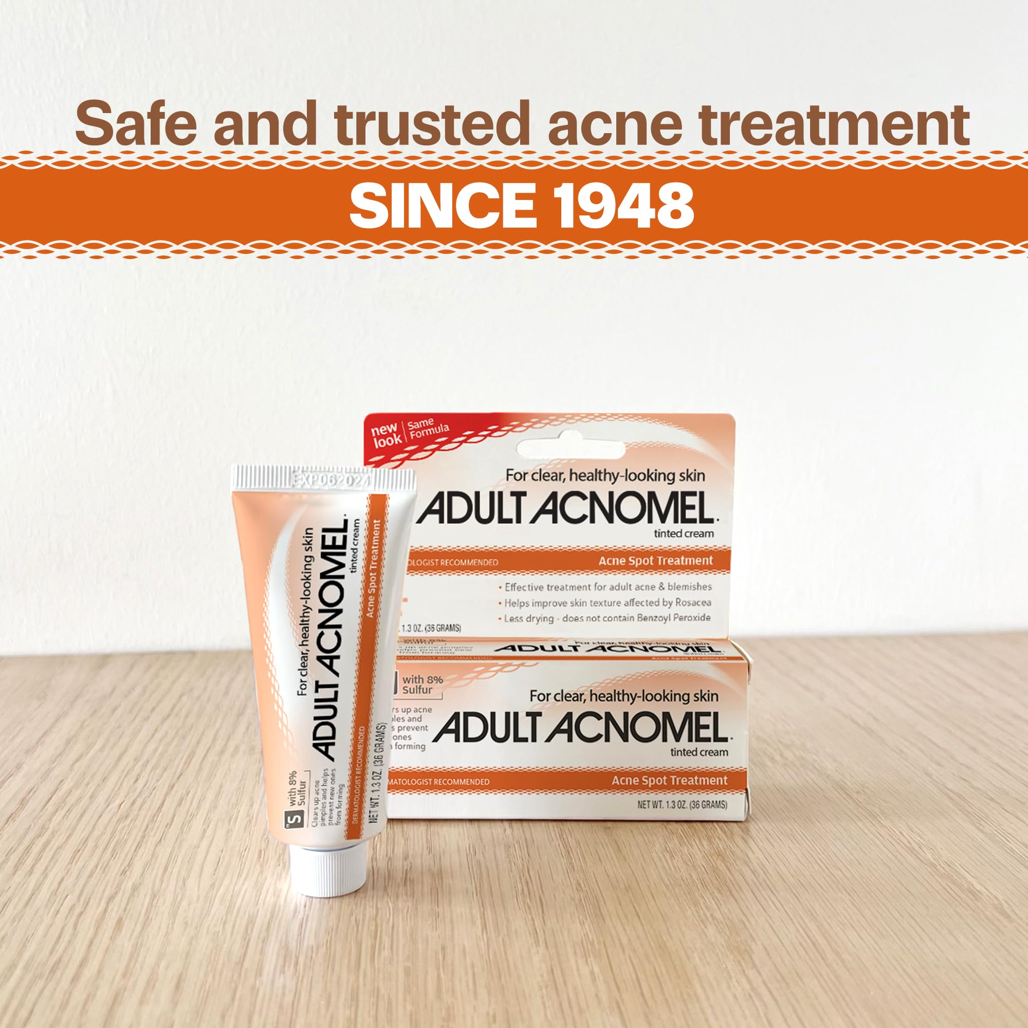 Adult Acnomel controla brillos y poros para piel más uniforme.