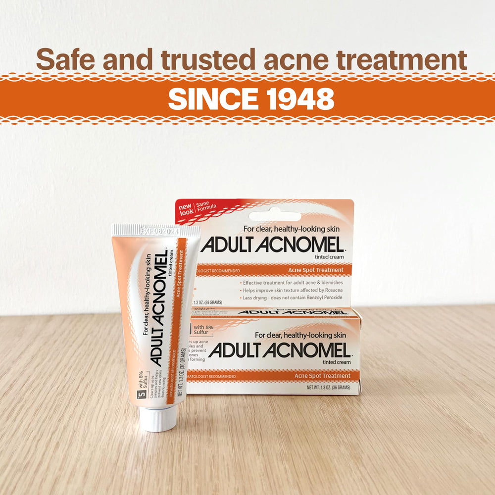 Adult Acnomel controla brillos y poros para piel más uniforme.