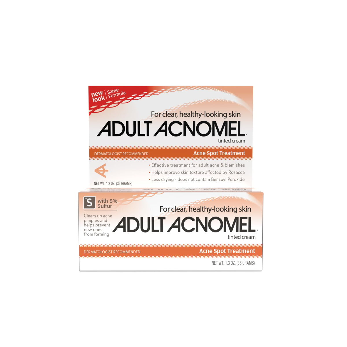 Adult Acnomel crema acné 1.3 onzas, tratamiento diario para prevenir brotes.