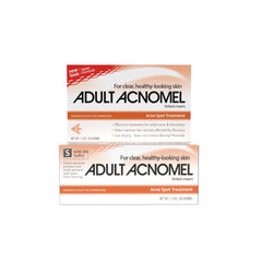 Adult Acnomel crema acné 1.3 onzas, tratamiento diario para prevenir brotes.