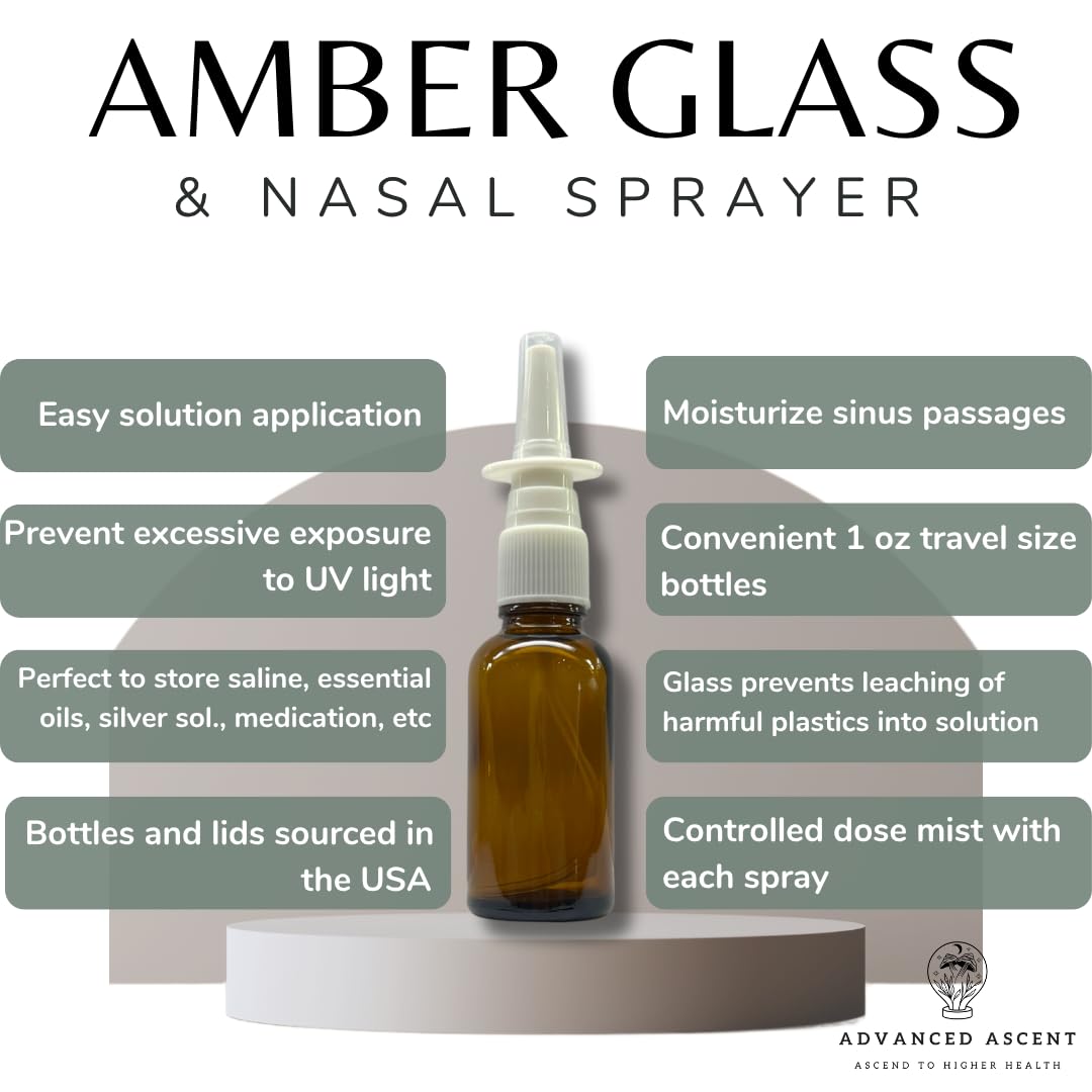 ADVANCED ASCENT two-pack refillable bottle ideal for purse, gym, or travel.