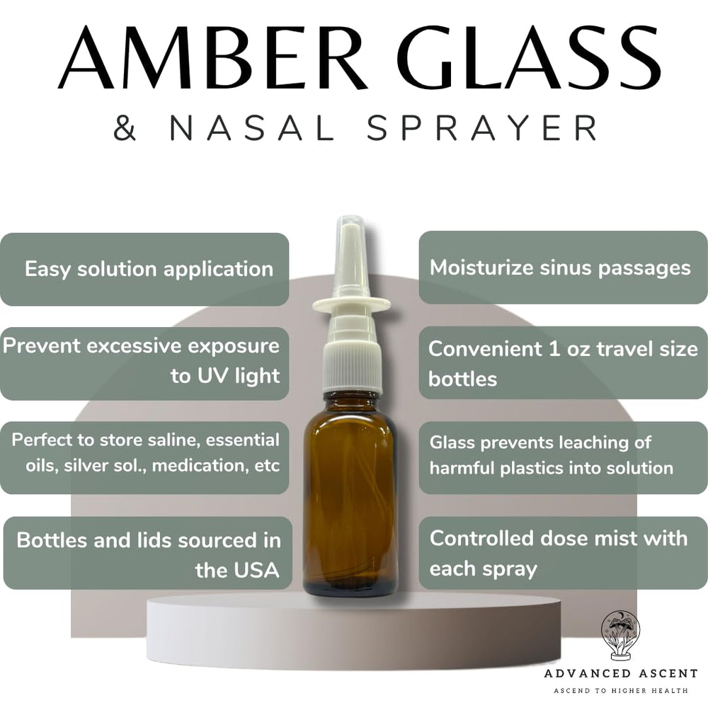 ADVANCED ASCENT two-pack refillable bottle ideal for purse, gym, or travel.
