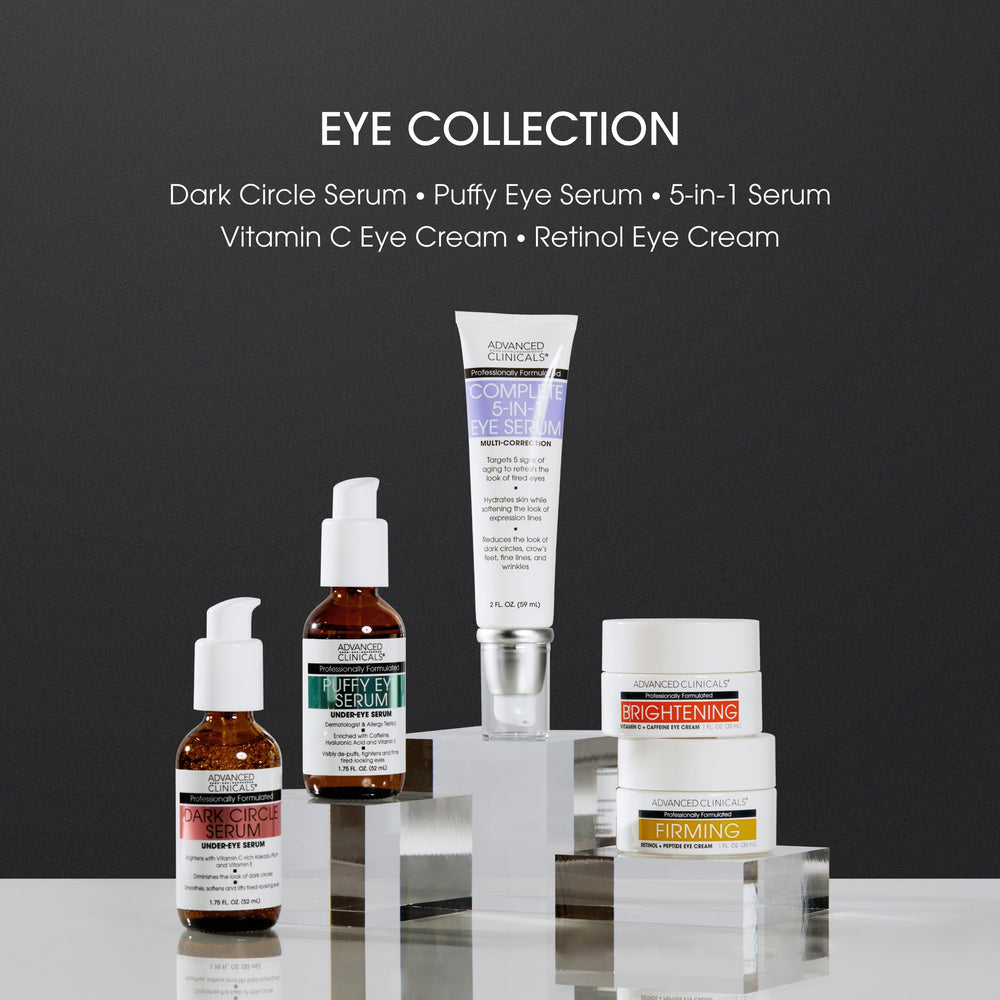 Hidratación profunda alrededor de los ojos con Advanced Clinicals Eye Balm.
