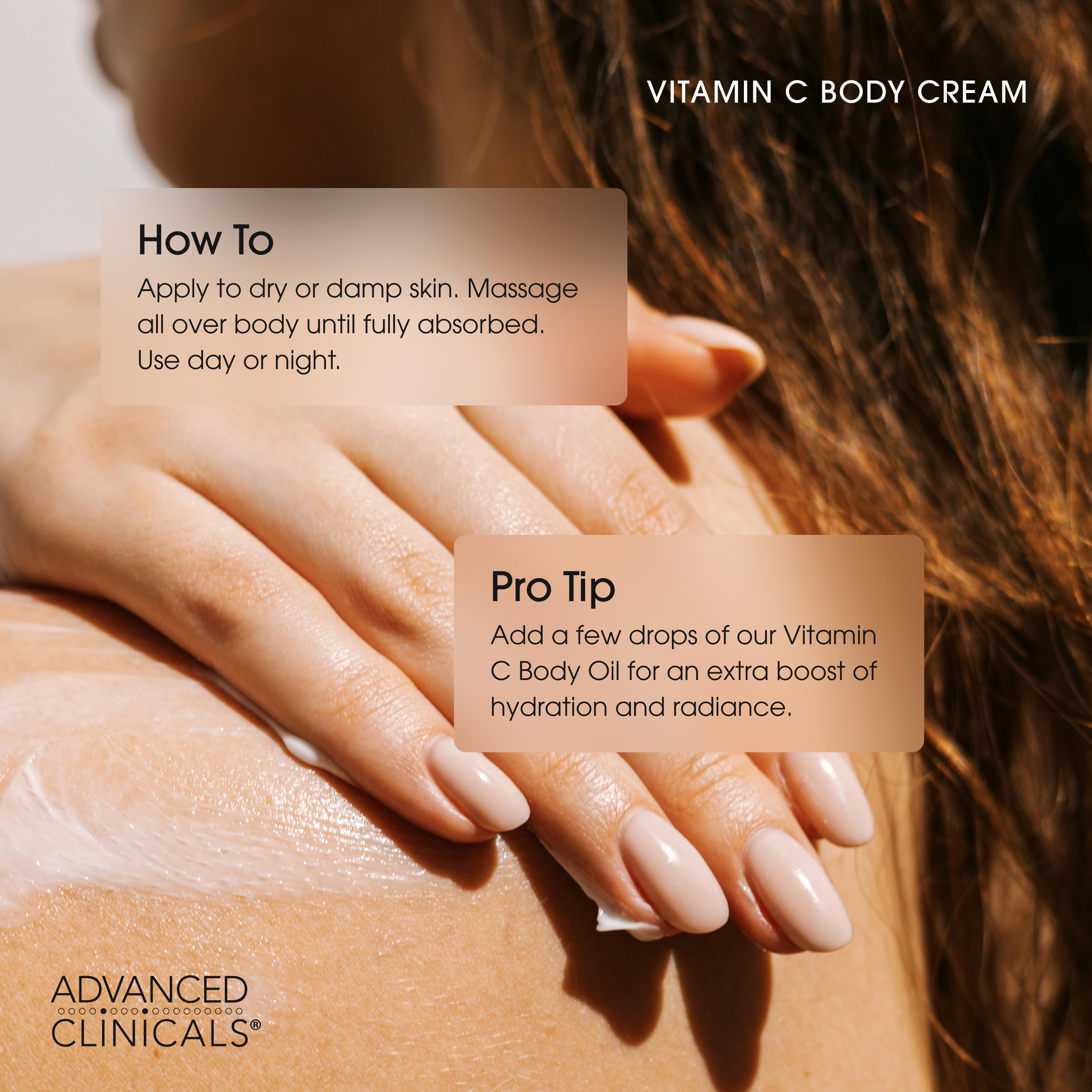 Advanced Clinicals crema cuerpo coco aceite hidrata profundamente